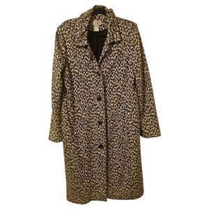 SPEGIEL Gray/Black‎ Leopard Long Topper - Size 16
